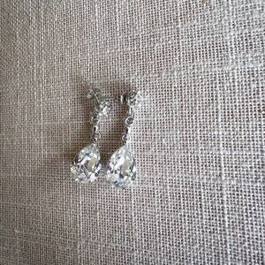 Clear Crystal Earrings